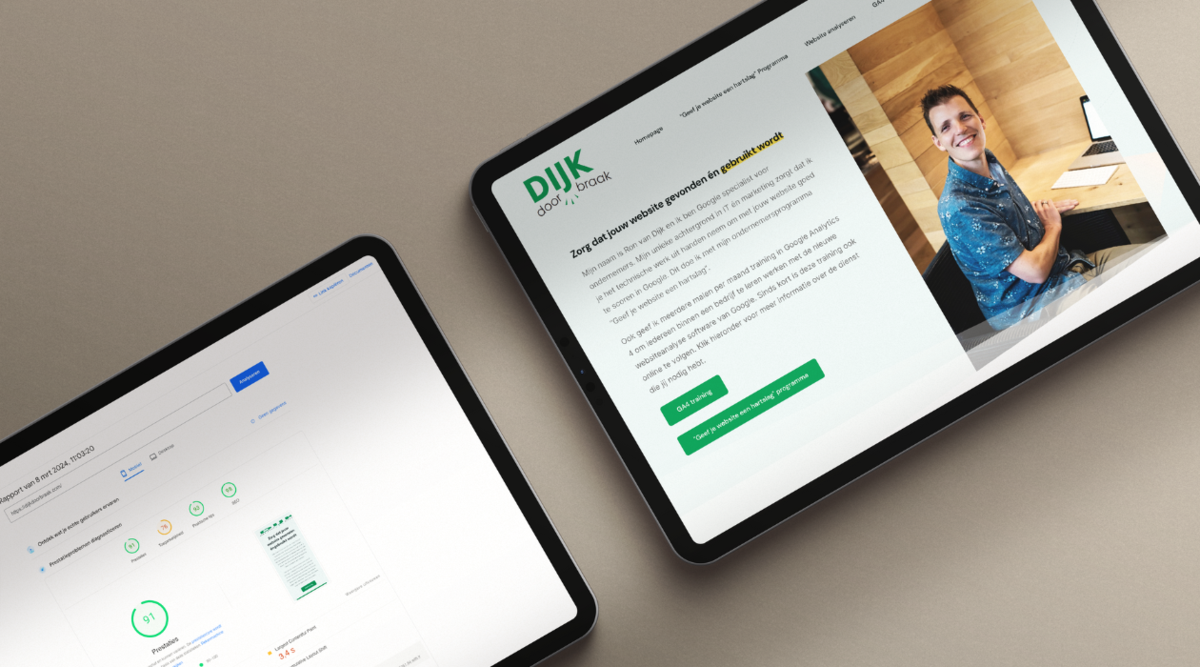 Optimalisatie voor een bestaande website.