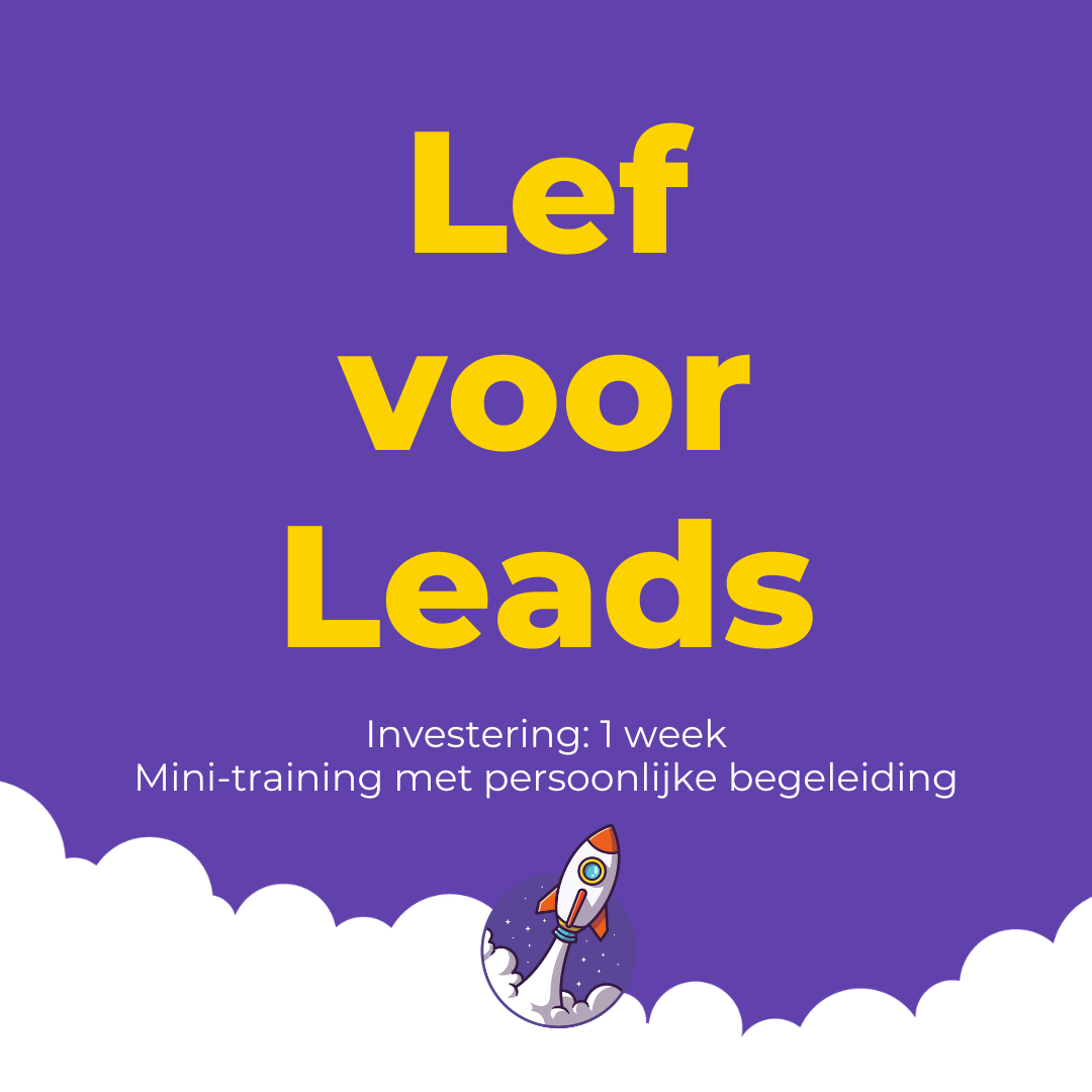 Lef voor Leads - 2024