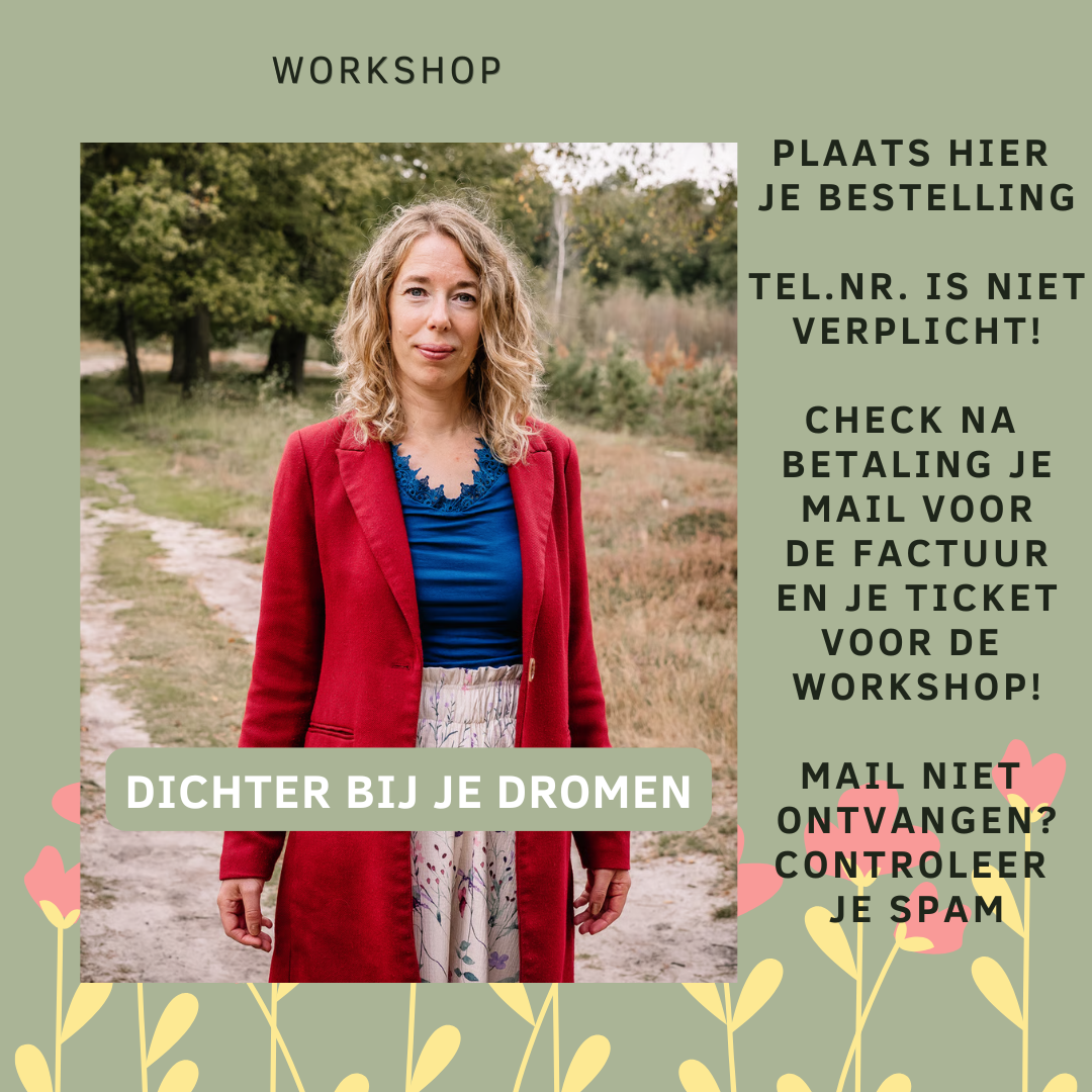Workshop Dichter bij je dromen