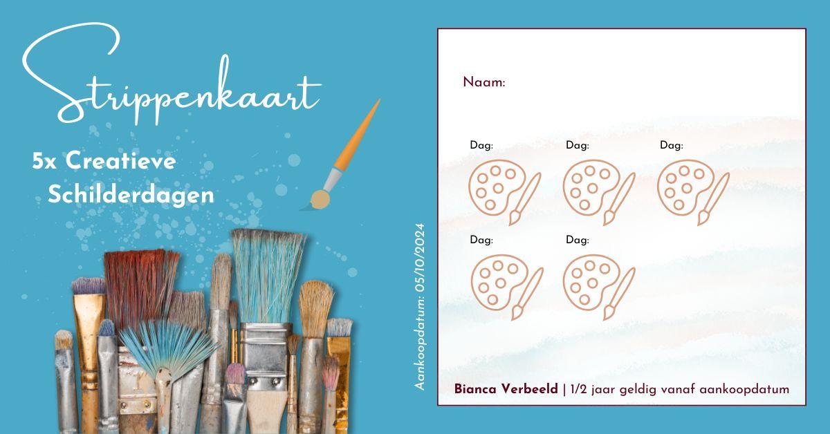 5x Schilderdagen Strippenkaart