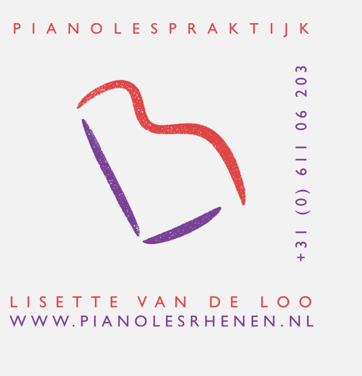 5 Lessenkaart piano tot 21 jaar