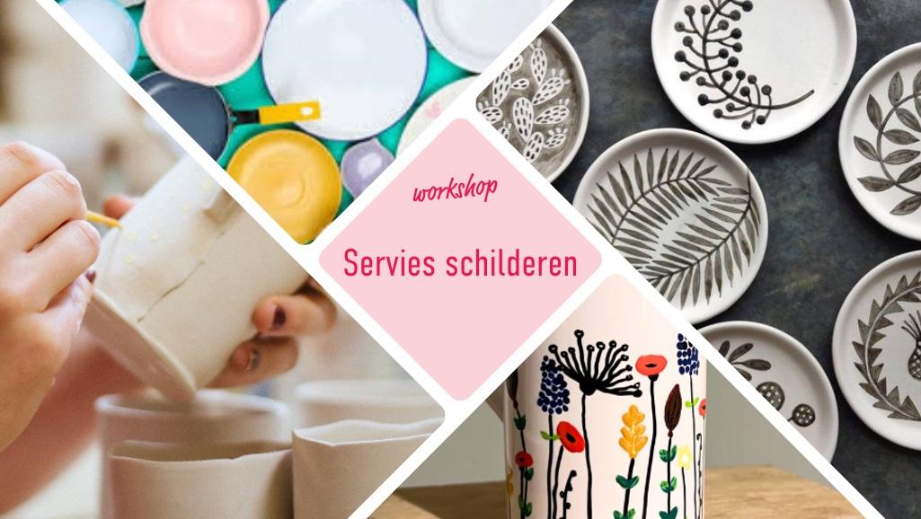 Servies schilderen / 8 oktober / 19:30 / Siddeburen