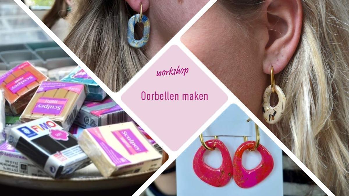 Oorbellen maken van klei / 24 november / 13:30 / Groningen