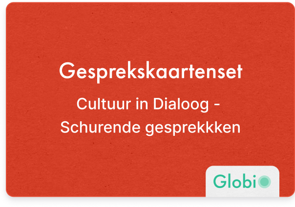 Gesprekskaartenset - "Cultuur in Dialoog - Schurende gesprekken"