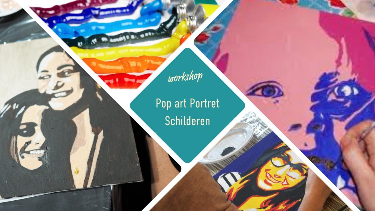 Pop art Portret schilderen / 19 juni / 19:00 / Hoogezand