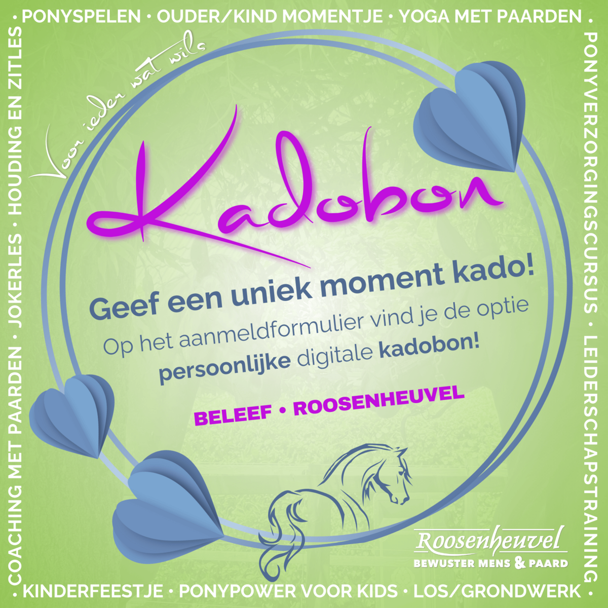 KADOBON  BELEEF • ROOSENHEUVEL