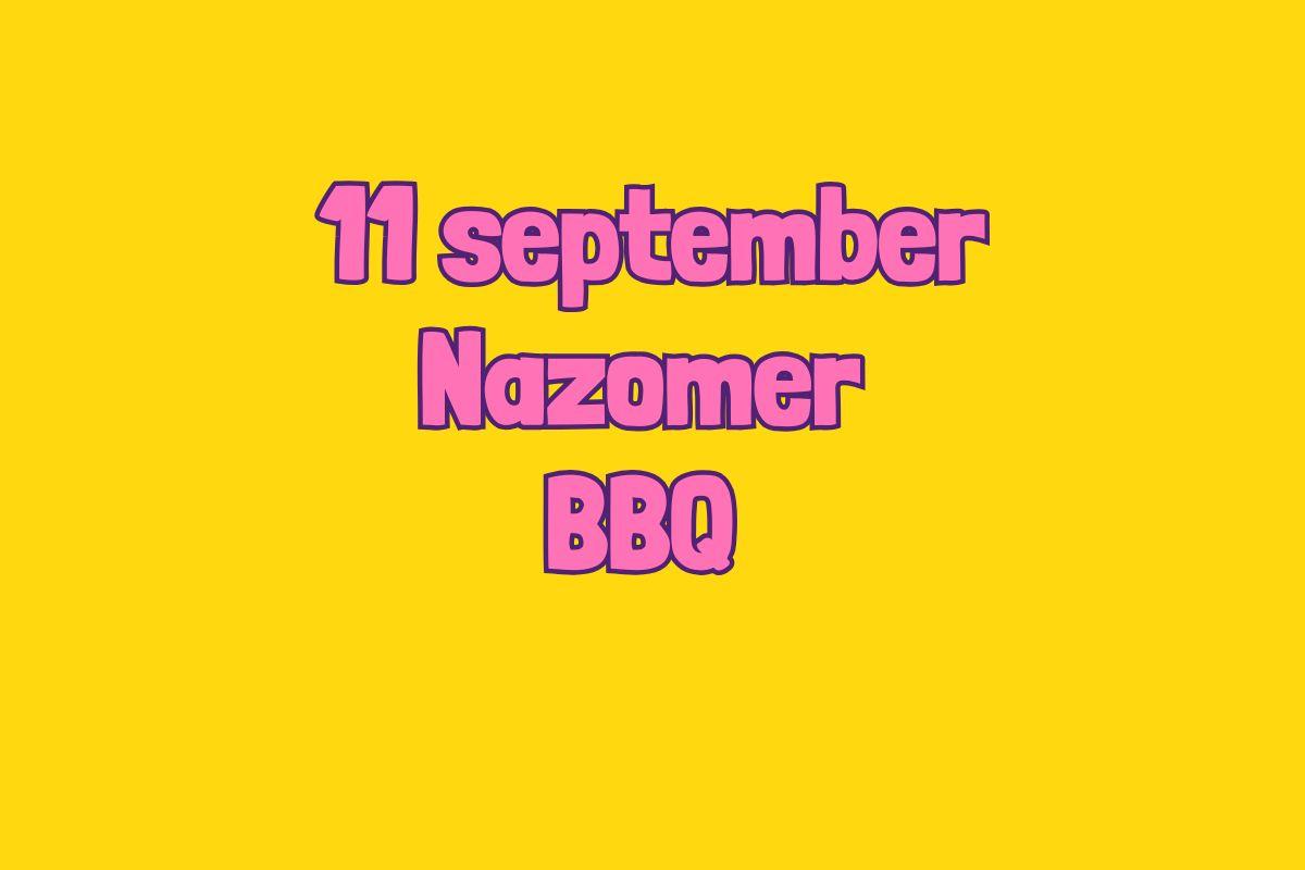 Nazomer BBQ (veur rappe Wichter prijs)
