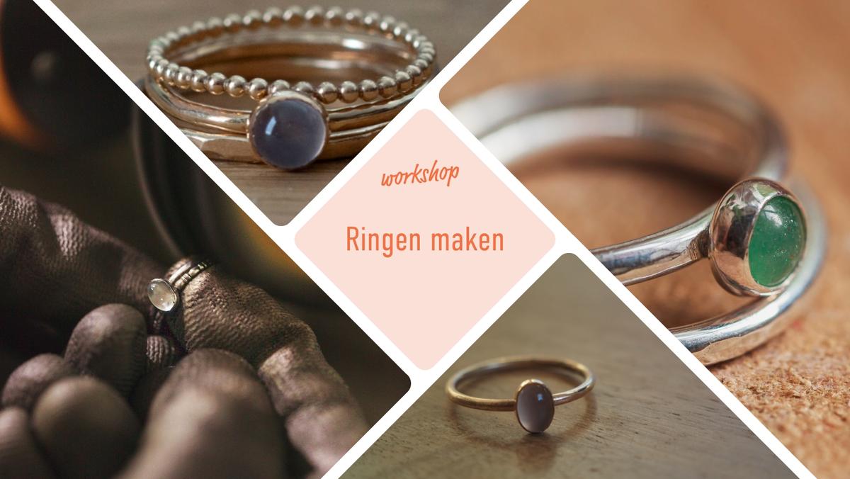 Ringen maken zilver en gold filled / 9 februari / 2025 / Groningen