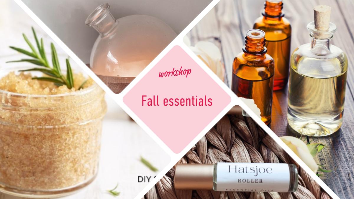 Fall essentials workshop / 13 november / 20:00 / Schalkhaar