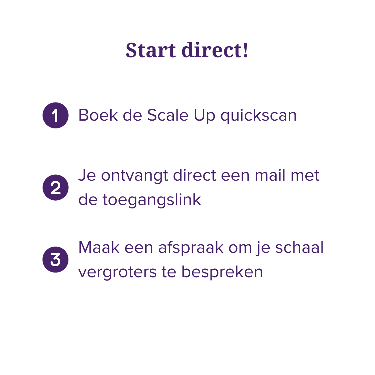Scale Up quickscan