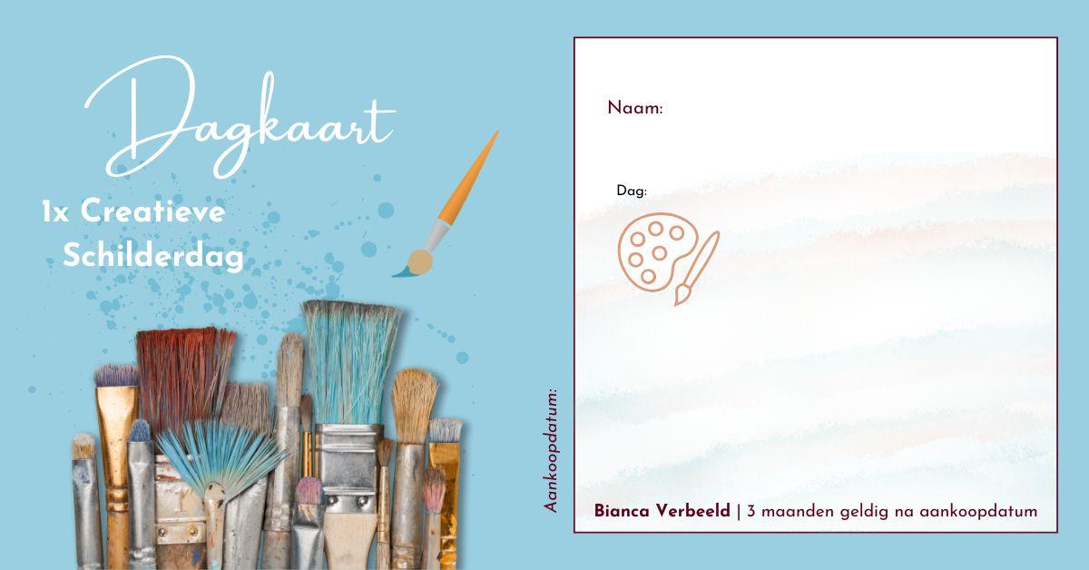 1x Schilderdag Kaart