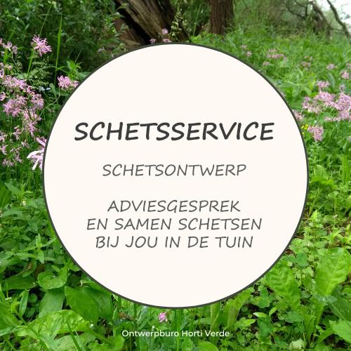 Tuinontwerp schetsservice