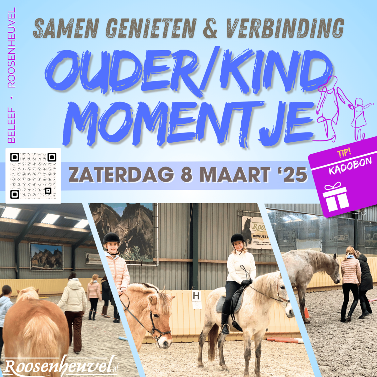 OUDER/KIND MOMENTJE: Samen Genieten met de Pony’s 🐴 🎉