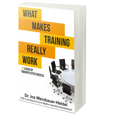 Boek: "what makes training really work?"