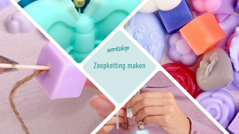 Workshop Zeepketting maken / 21 mei / 2025 / Amersfoort