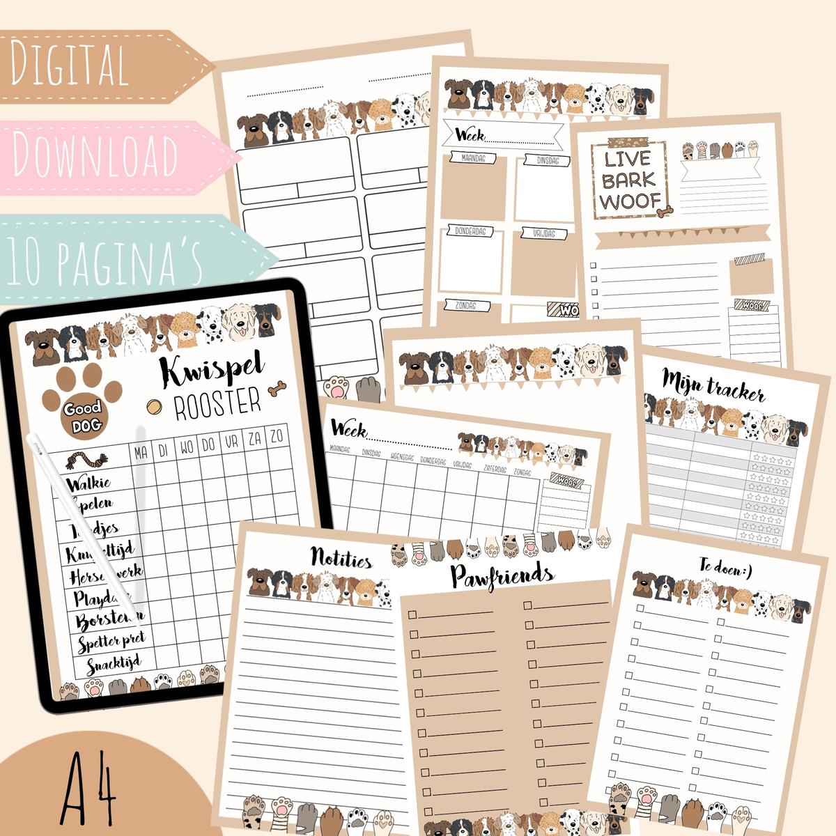 Printable planner bundel